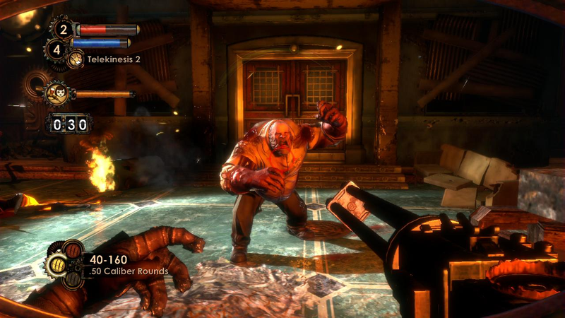 Illustration for article titled BioShock 2 Screenshots Omit Blue Skies, Blue Oceans